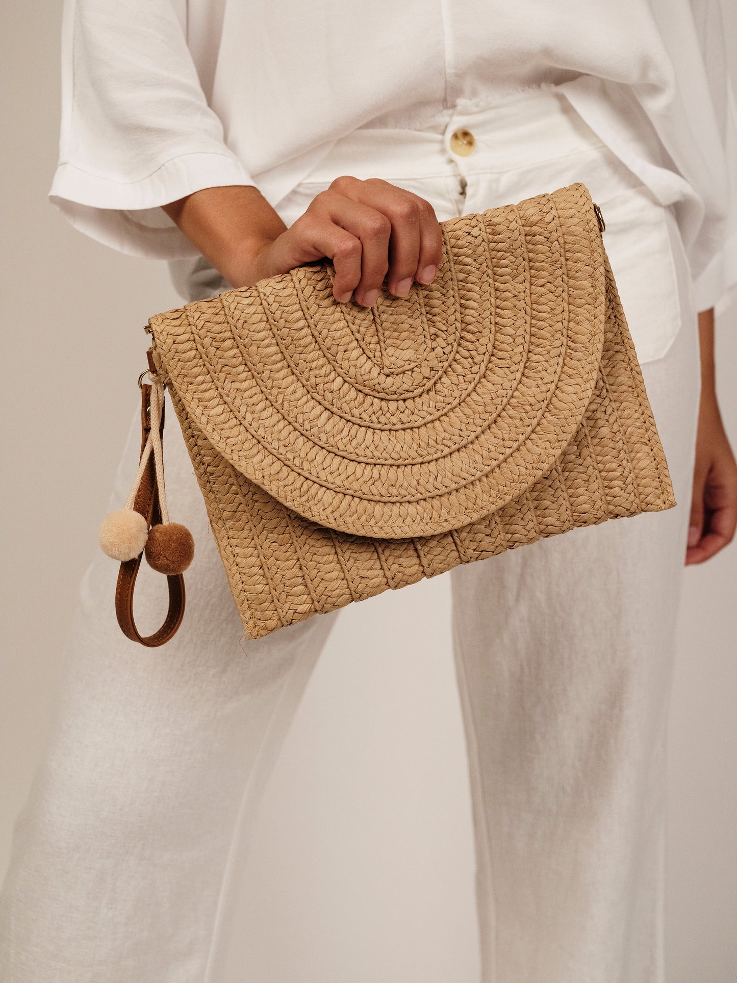 BOLSO CLUTCH DE PAJA